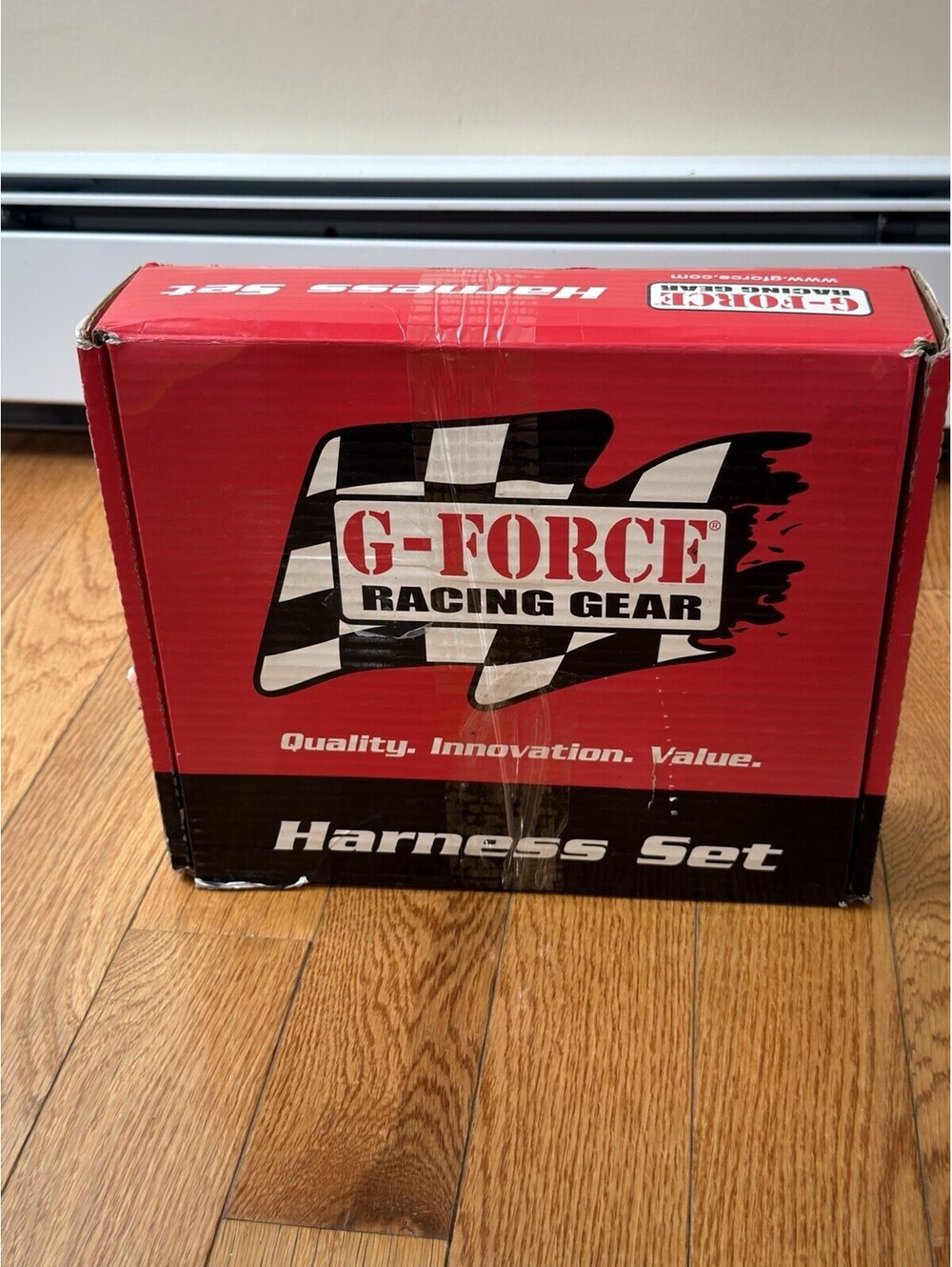 G-Force Racing Gear 5-Point Harness Set SFI 16.1 3” Black Red Part 6000BK